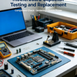 Motherboard Capacitor Testing and Replacement
